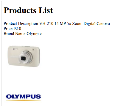 Shop list Website Page2